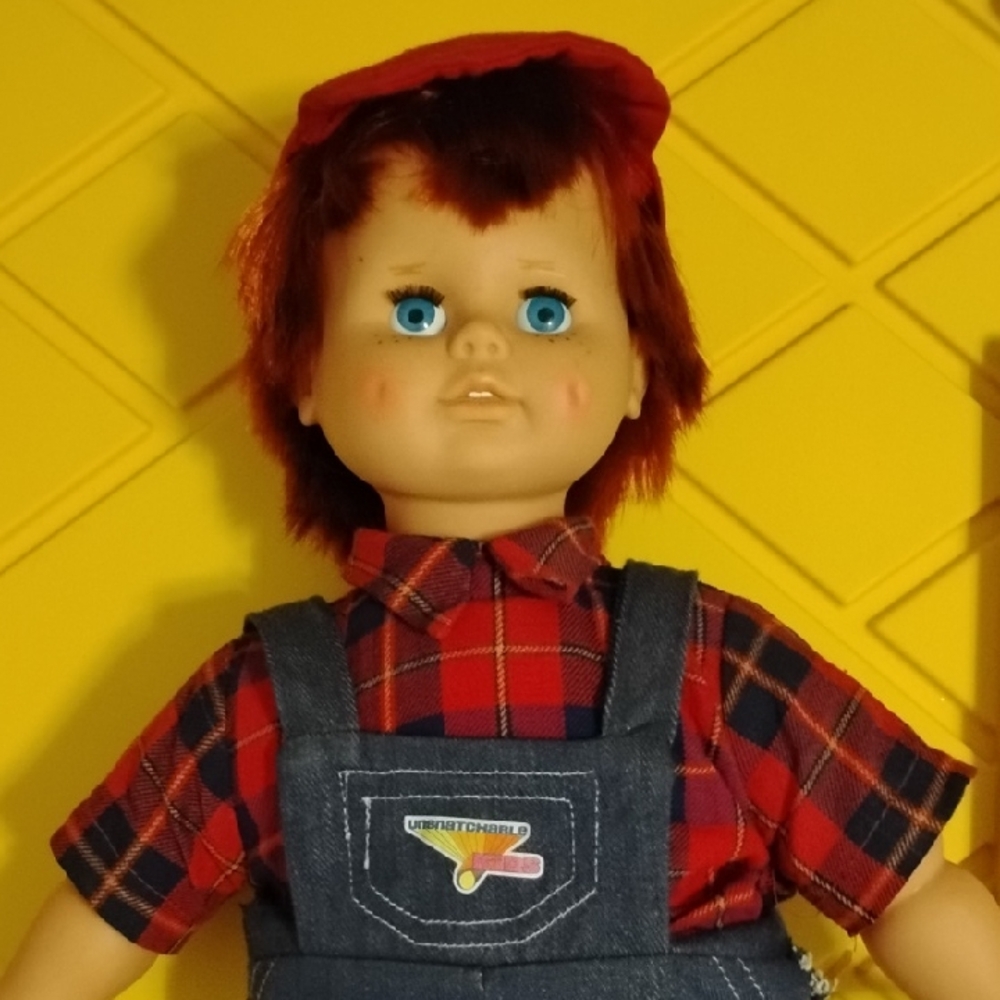 Vintage 1988 Unsnatchable Kids Doll – Red Hair –Original